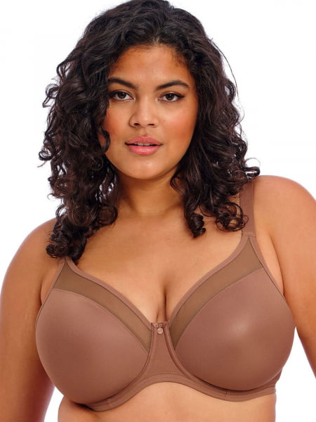 Elomi Smooth underwired bra with large cups EL4301