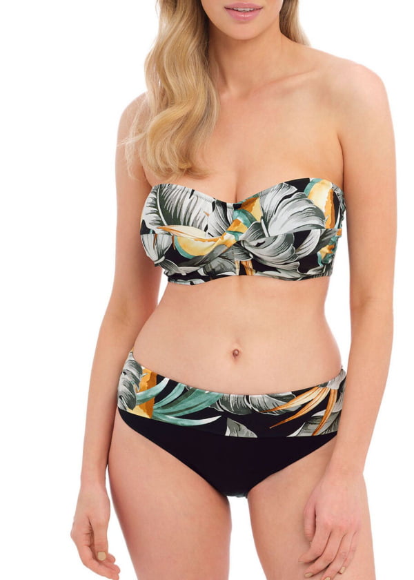 Fantasie Bamboo Grove - Top de bikini bandeau à armatures FS501609