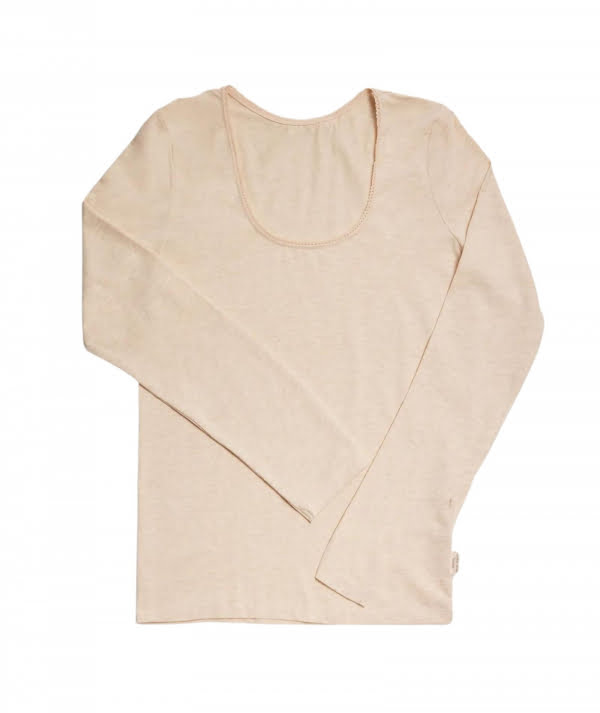 Ysabel Mora Lapuresa long sleeve organic cotton t-shirt 10077